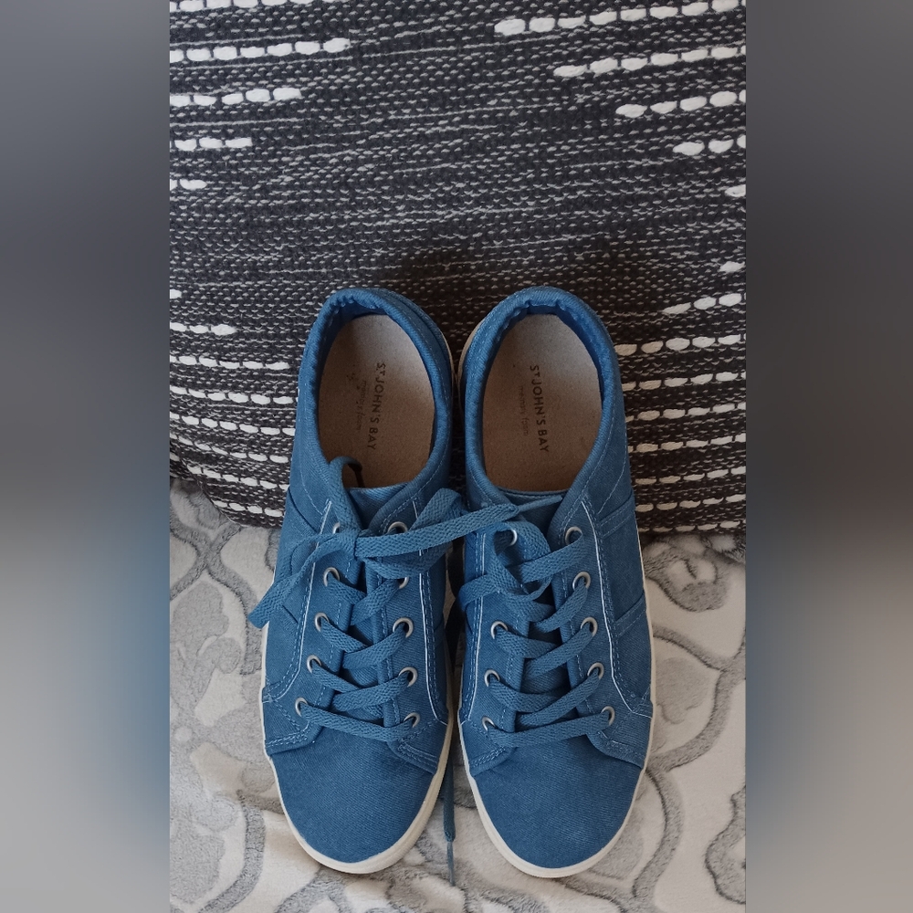 St. John's Bay Blue Women's Sneakers
